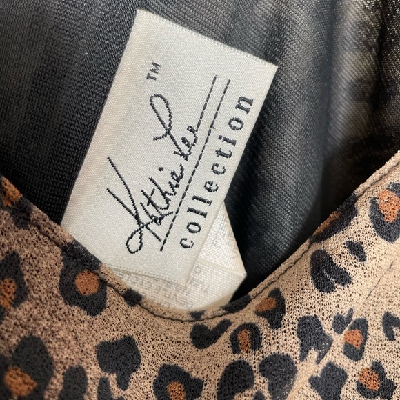 Vintage Leopard Print Dress - Picture 2 of 3